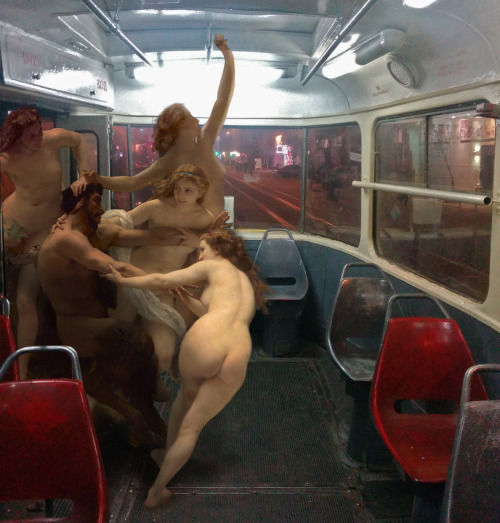 Porn Pics mashable:  Classic paintings in modern urban