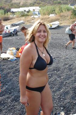 Big Beautiful Women on the Beach