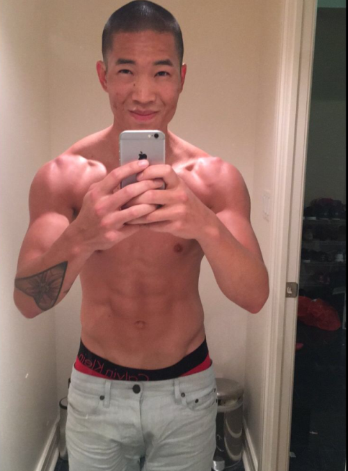 simply808: tindermennude: Kai  Damn 