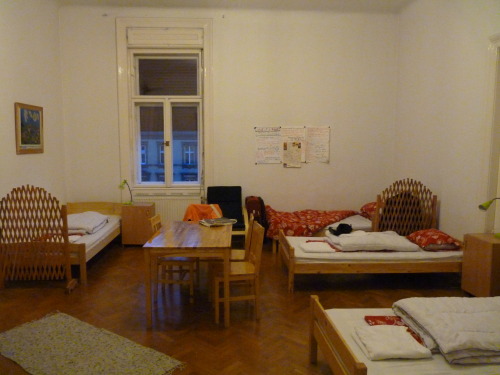 Today’s Flickr photo with the most hits is an odd one: my dorm in the 2Night Hostel in Budapest. I h