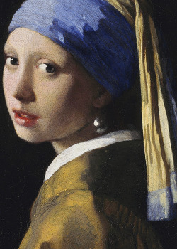 sforzinda:  Meisje met de parel (detail), Johannes Vermeer, ca. 1665 