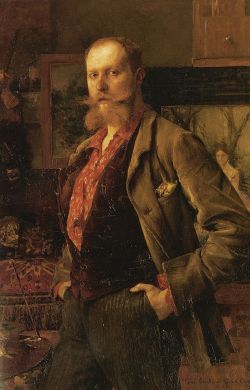 Portrait of Gustave Courtois, 1884, by Pascal