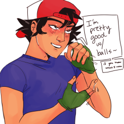 robnjaxn: Ash: I’m pretty good with balls.