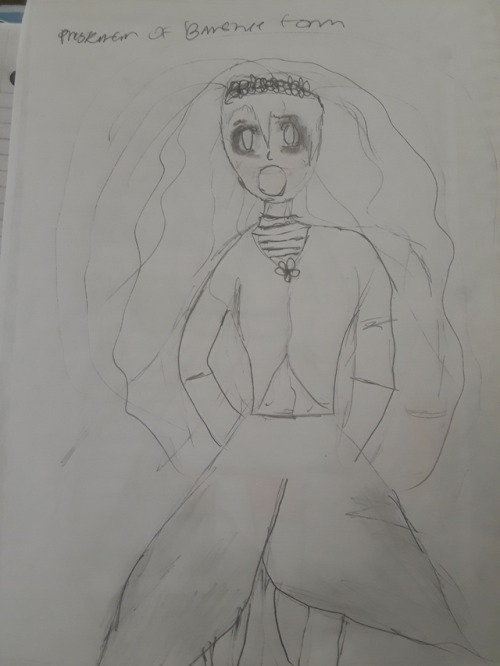 My Attempt At Drawing A Banshee. One Of My Monster Girls Series Characters. Fair Warning, I Don't Have
