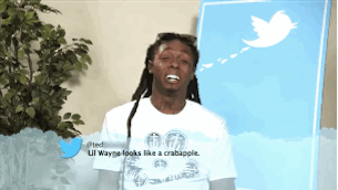 buzzfeed:  Lil Wayne does look like a crabapple tho.  