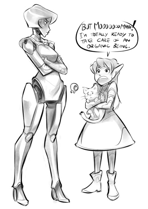 psuedofolio:  Robot mom, funded by Narp. (who else) 