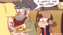 chillguydraws: spatziline:   I’m sure Mabel wasn’t talking about that, Stan… +Patreon+   This is so gosh darn cute  I wanted this! &lt;3 &lt;3&lt;3