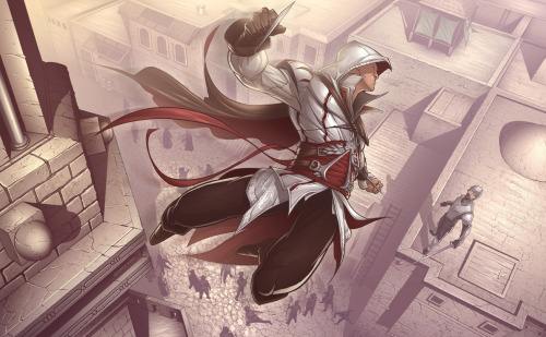june2734:  Assassins creed art by Patrick Brown 