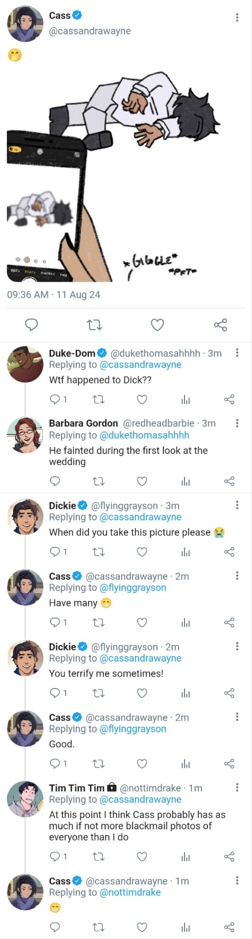 Pt. 38 Gotham Twitter AU