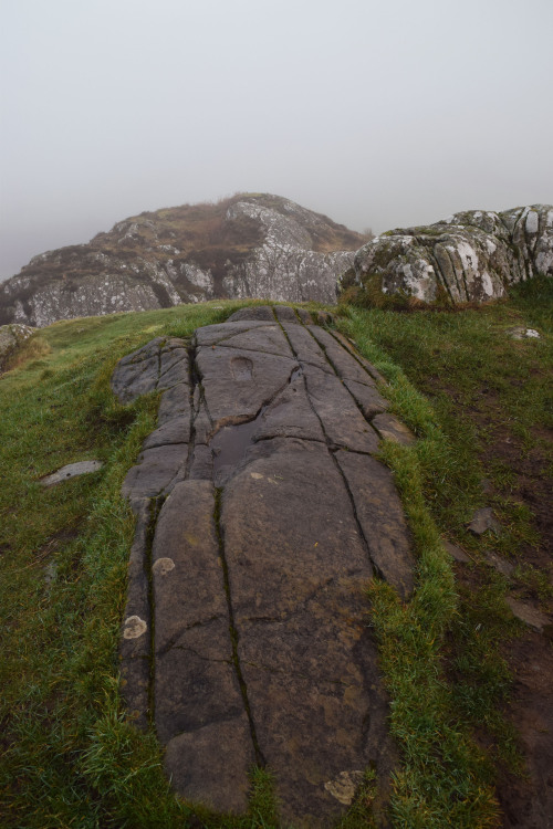 Dunadd Hillfort, ArgyllThis hillfort is pretty impressive as it is, but it also has a special slab w