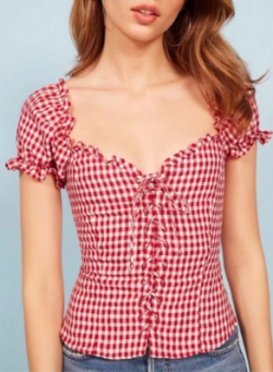 nicesummer1989:  Gorgeous Women Shirts&amp;BlousesLace-Up Plaid Blouse || Polka Dot BlouseV-Neck Plaid Blouse || Striped Pocket ShirtButton Plain Shirt || Off Shoulder BlouseV-Neck Button Shirt || Striped Button ShirtV-Neck Plain Shirt || Cuffed Sleeve