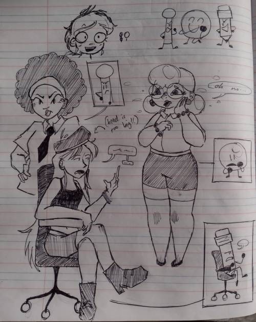 Drew Them In The Midst Of Boredom During Online Class. Designs Are Inspired By @clarissasbakery