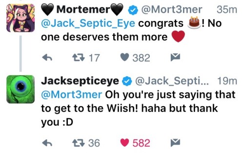 grumpy-pewdiplieyer: Jack + YouTuber’s showing their love!