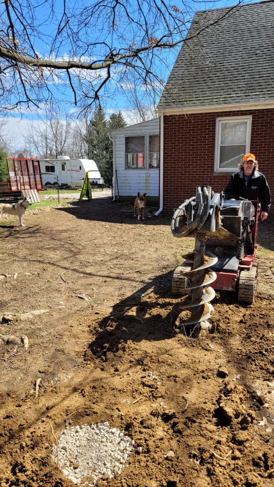 katiiie-lynn:Today was a productive day with lots of yard work to improve water drainage