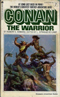 rpgprotip:  frazettamolamucho:  Frank Frazetta &amp; Conan by Robert E. Howard