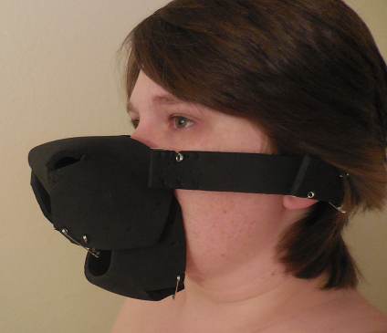 cookiethepup:  Another prototype and my favorite so far.  Shortened the muzzle and