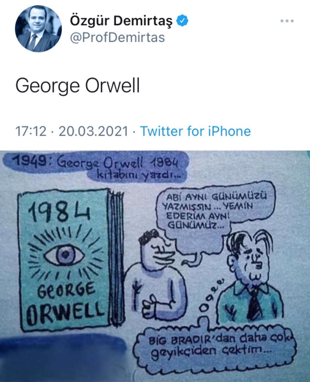 Geleneksel George Orwell...