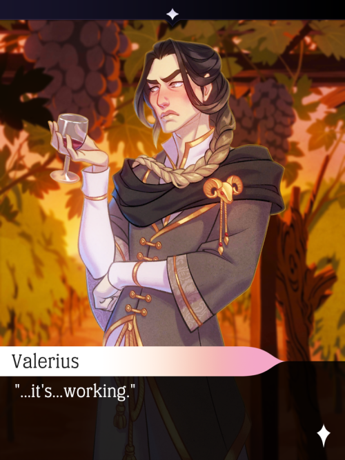 incorrectarcana: Inspired by @/thearcanafanfan’s video on their HC voice for Valerius. The aud