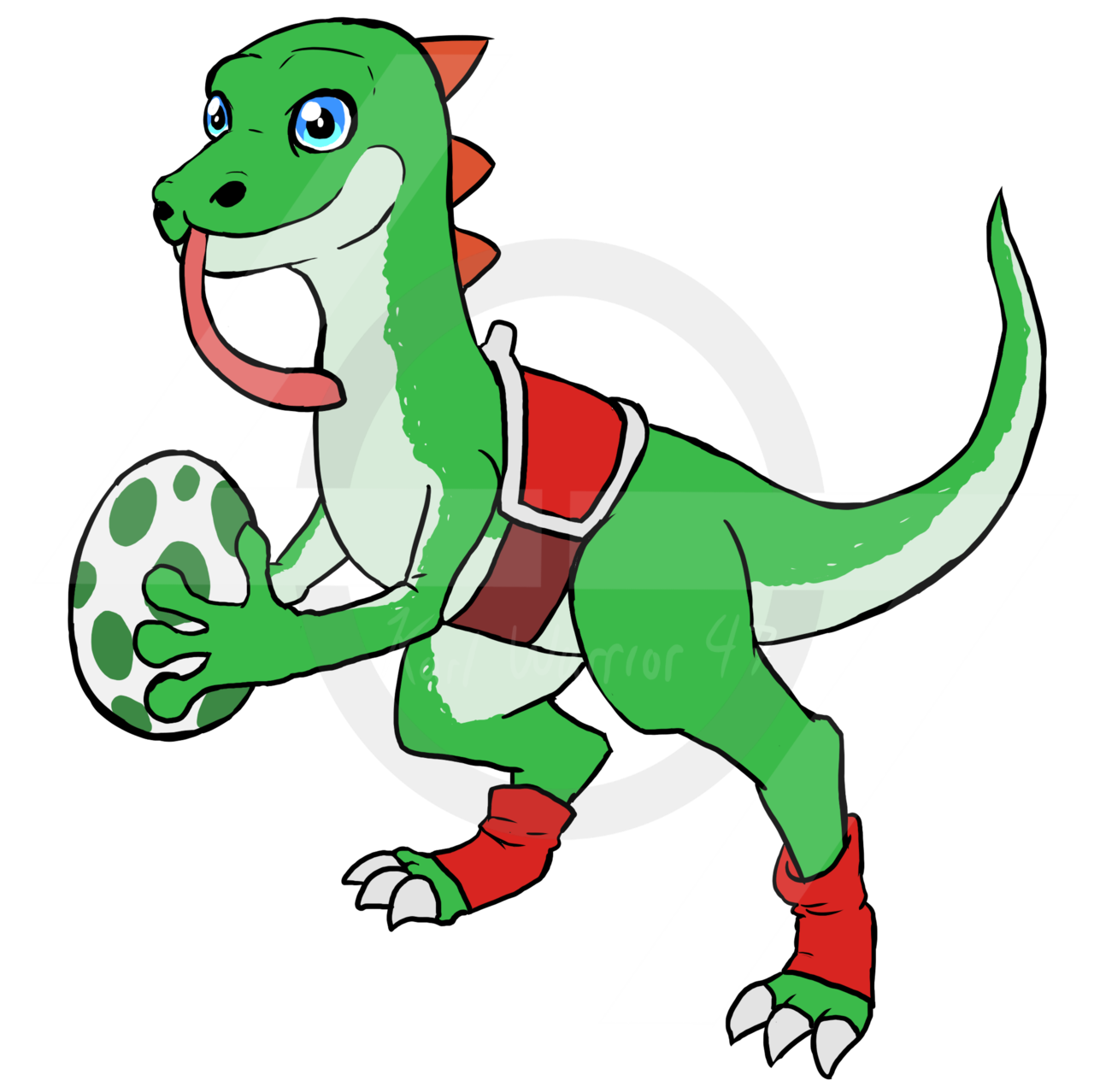A Wandering "Masked" Phantom — A sorta realistic redesign of Yoshi Super  Mario ©...