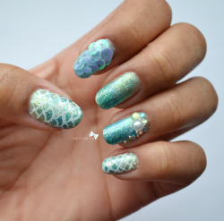 nailsbyjulissa:  Mermaid Nails :)