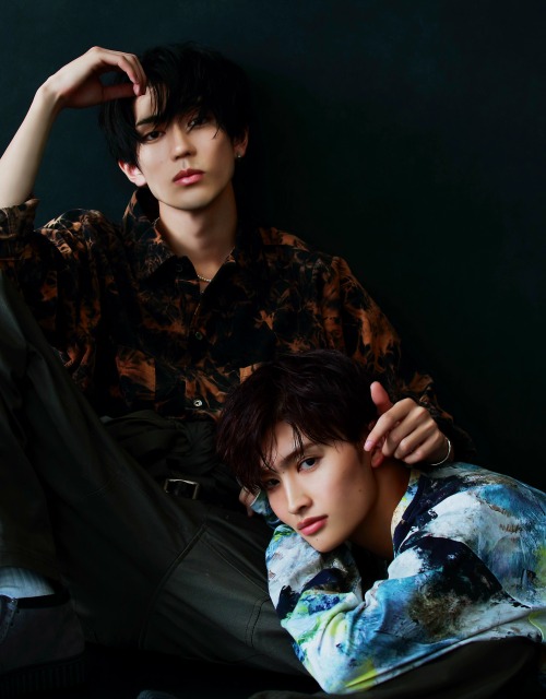 HIGUCHI KOUHEI X MASHIKO ATSUKI.Teaser For S Cawaii! Magazine (2023).