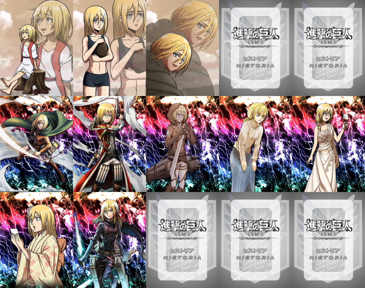 Hangeki no Tsubasa - Historia Reiss - Full Sizes Here and HereTo commemorate the