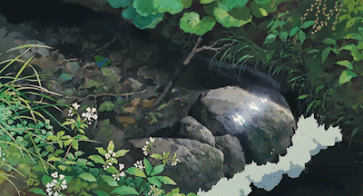 glazedeye-s:studio ghibli + nature scenario