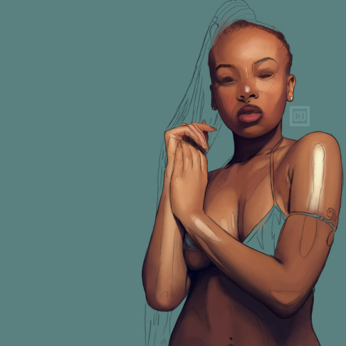 controlled-khaos:Slowly but surely getting my art groove back…slowly but SURELY!More to come soon…Fo