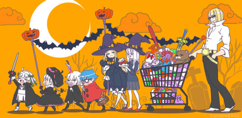 museofmelody: animepopheart: ★ 推奨幻想 | ちびっこたちのハロウィン ☆ ⊳ various (fate/grand order) ✔ republished w/pe