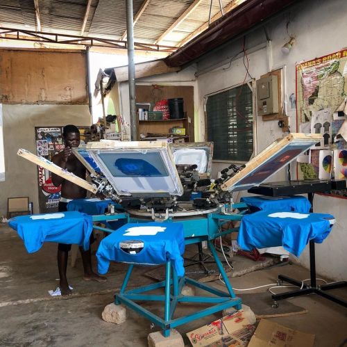 Father Mensah’s Workshop!This printing workshop is undoubtedly one of the earliest printing companie