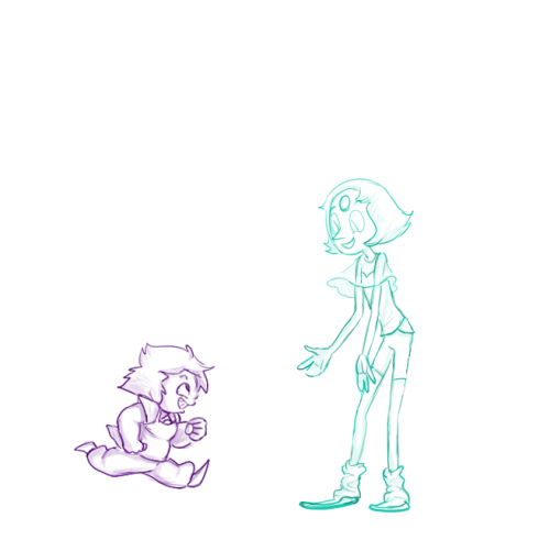 noodlenumber:  I don’t know what they’re so happy about but here’s them accidentally fusing (for the first time)  