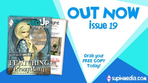 simmedup:The March issues of SimmedUp and SupStyle Magazines are OUT NOW!Featuring in the SimmedUp m