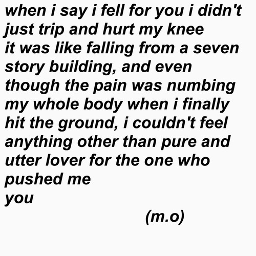 I love you so much that it hurts my head.