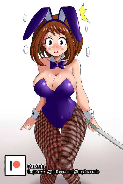 Uraraka bunny suit