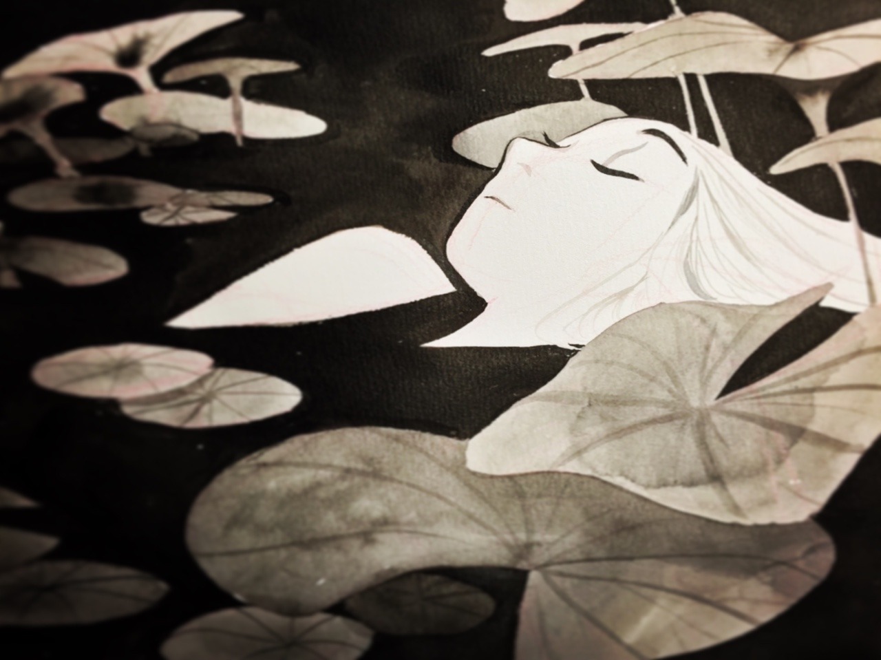 jigokuen:  A couple of recent inktobers! 