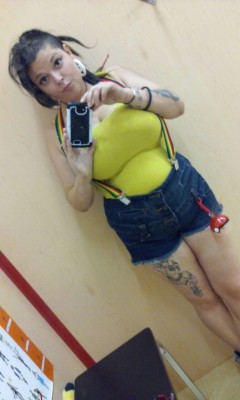 thatgiirlyouhate:  I did a misty costume at work today 
