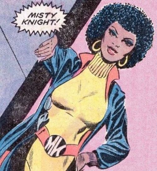 wearewakanda:  earthshaker1217:  wearewakanda:  Something you might not know about Misty Knight, created in 1975 by Tony IsabellaLike : Tweet : Pin : Blog#WeAreWakanda  And he openly admits it! That’s what I adore.  