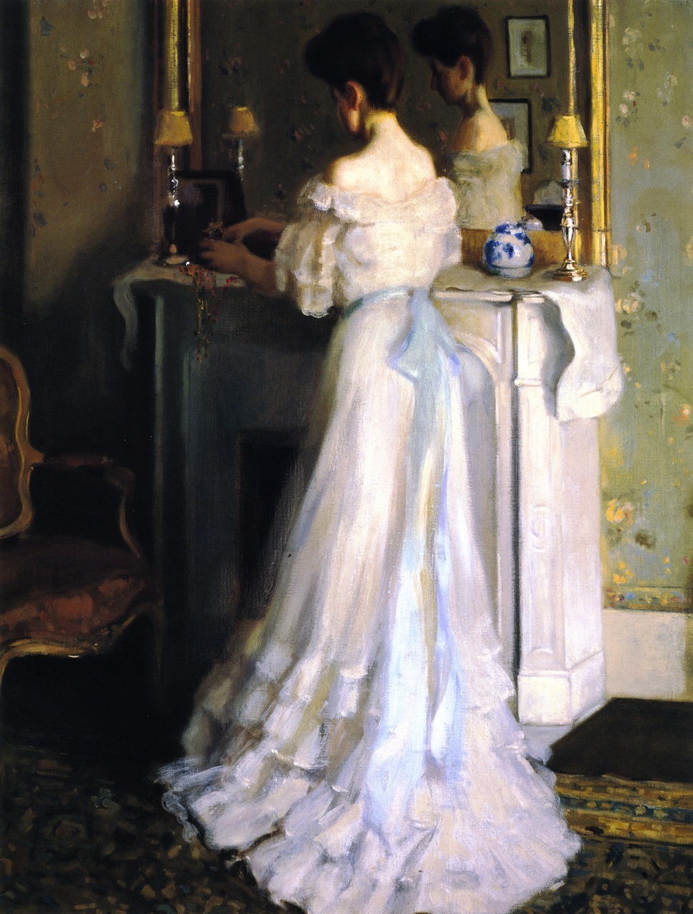 fleurdulys:  The Necklace - Alson Skinner Clark 1905 