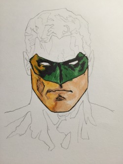 erniethefourth:  Green Lantern drawing I