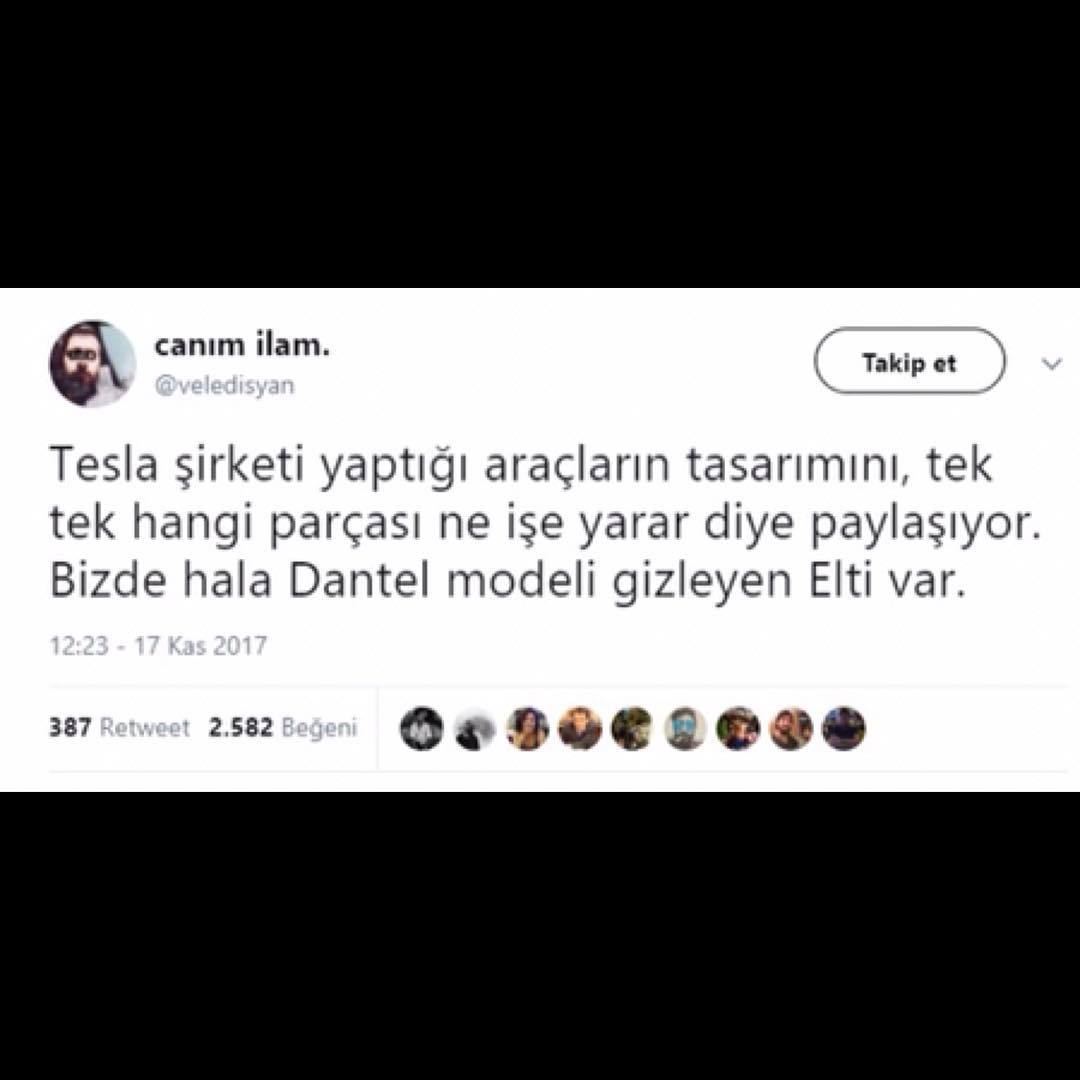 Tesla şirketi yaptığı...