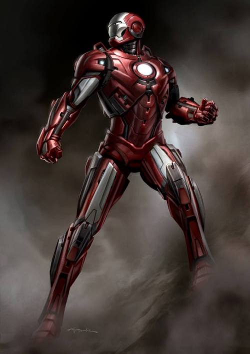 Porn Pics xombiedirge:  Iron Man 3 Concept Art by Andy