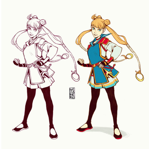 me-za-me-ro:Did a Sailor Moon redesign for a #respectful_redesign hashtag on twitter ✨ 