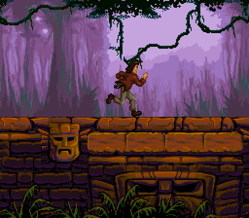 PITFALL: THE MAYAN ADVENTURESNES, 1994. Game developed and published by Activision.