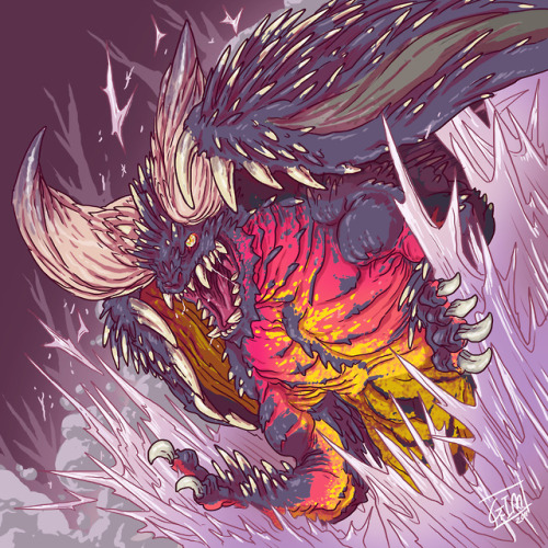 EATER OF ELDERS NERGIGANTEYet another MonHun fanart I did last year. Yes, I really got into it again