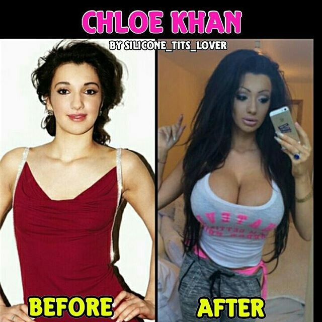 omg-double-h: playandstyle:  @chloekhanofficial Transformation ❤ @chloekhloesexybimbo