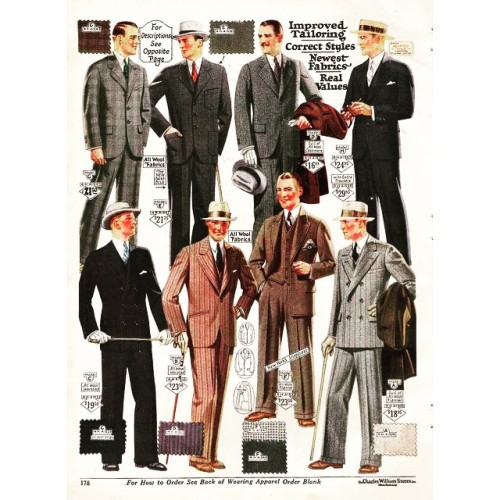 1950s men s fashion suits