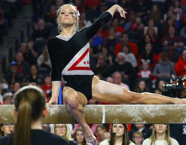 aerial-gymnastics: Rachel Dickson (Georgia) 2/1/19 vs. Arkansas (x) 