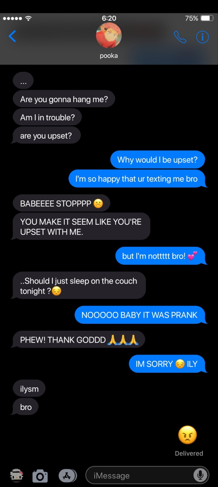 Random Texts With Yuji Itadori!