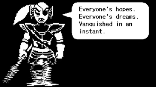 An Odd Connection Between Undyne The Undying And Genocide Chara
