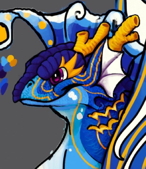 Wip Of My Tsunami Painting Im Doing But Im Feeling Pretty Fatigued By It So I Might Just Post The Sketch